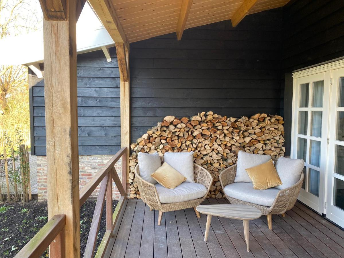 De Porrel Polsbroek Unit Met Prive Jacuzzi, Spa En Sauna Εξωτερικό φωτογραφία
